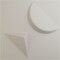 Ekena Millwork 11 7/8in. W x 11 7/8in. H Apollo EnduraWall Decorative 3D Wall Panel Covers 0.98 Sq. Ft. WP12X12APGBW - alternate 1